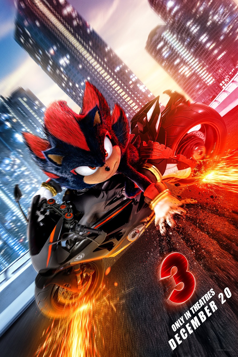 Extra Large Movie Poster Image for Sonic the Hedgehog 3 (#2 of 44)