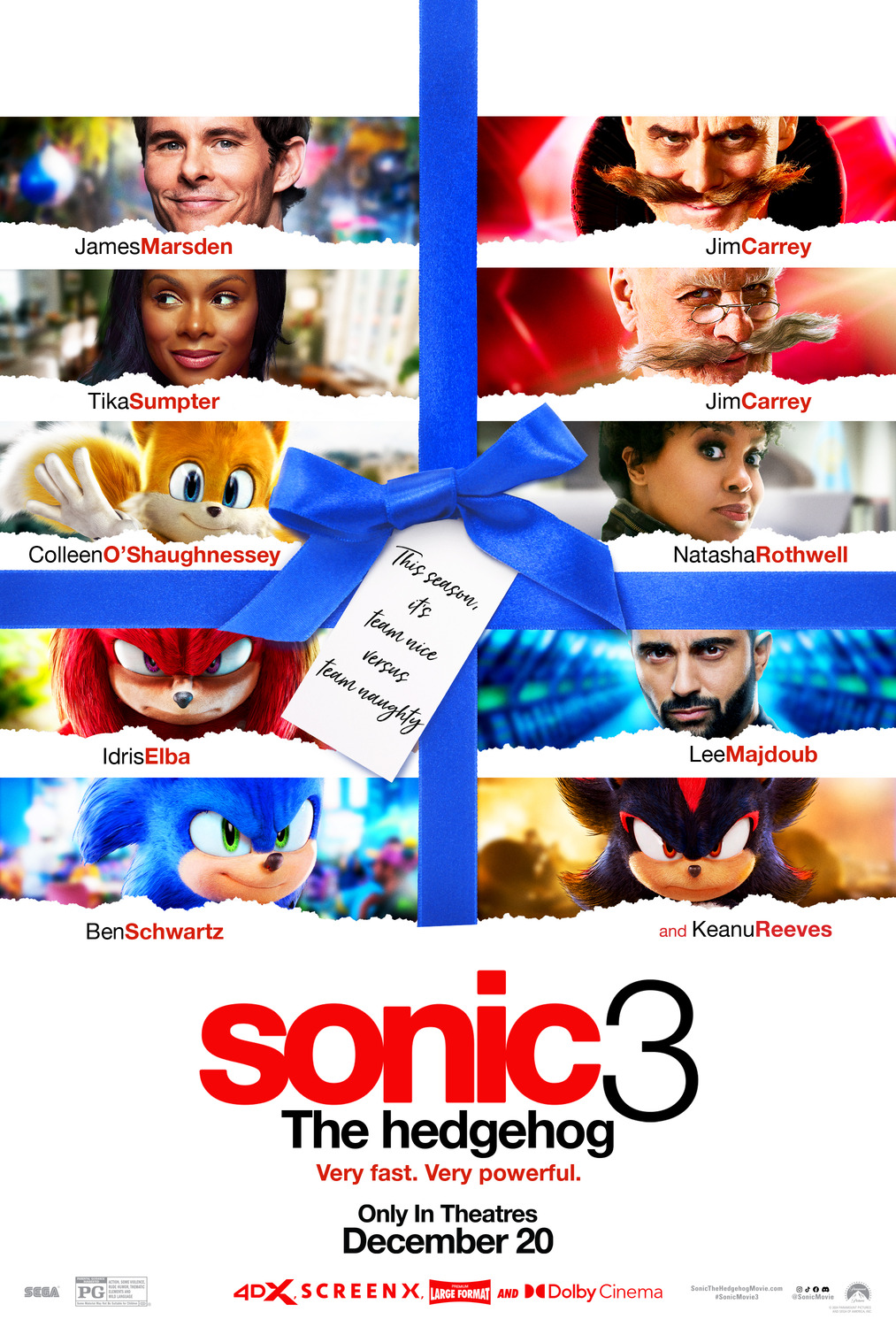 Extra Large Movie Poster Image for Sonic the Hedgehog 3 (#41 of 43)