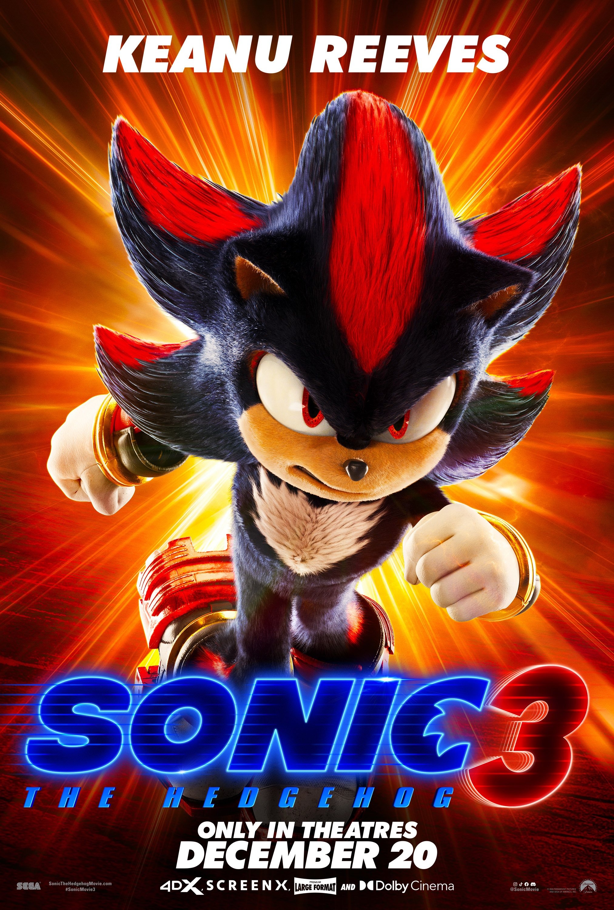 Mega Sized Movie Poster Image for Sonic the Hedgehog 3 (#8 of 44)