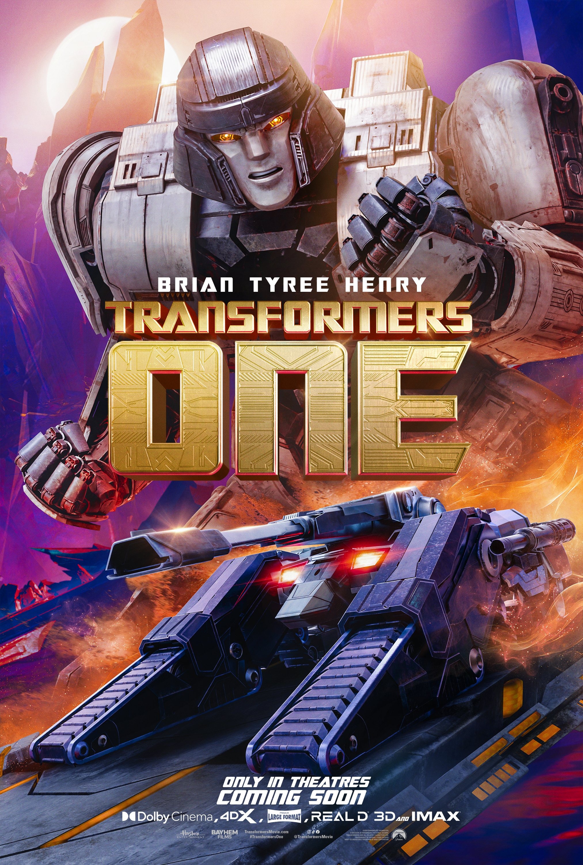 Mega Sized Movie Poster Image for Transformers One (#12 of 26)