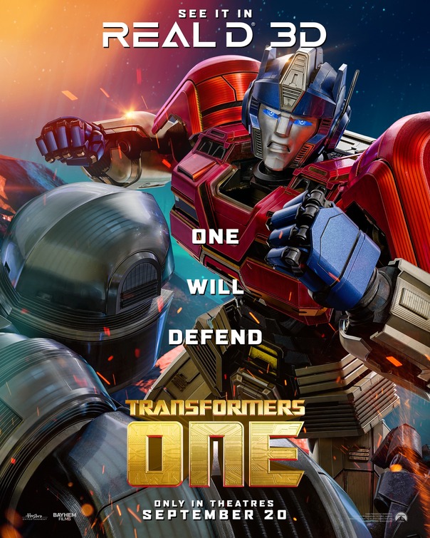 Transformers One Movie Poster