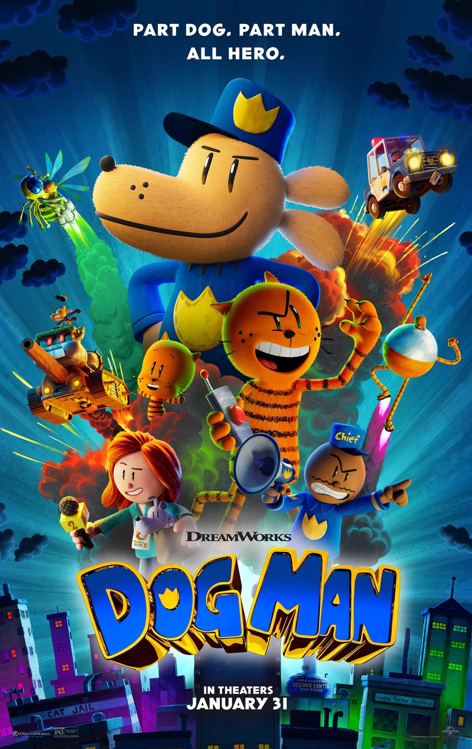 Extra Large Movie Poster Image for Dog Man (#2 of 3)