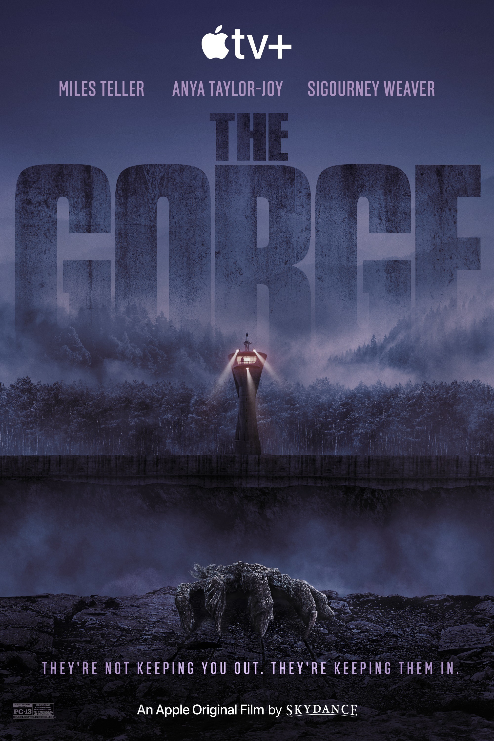 Mega Sized Movie Poster Image for The Gorge (#1 of 2)