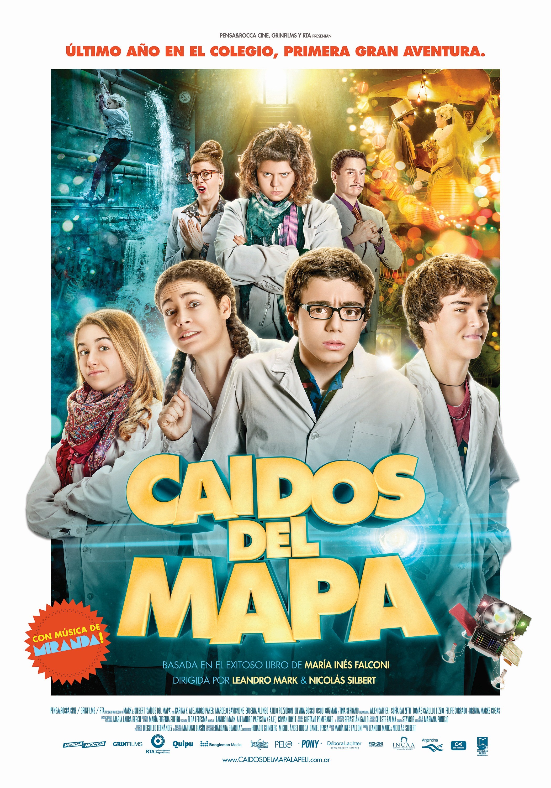 Mega Sized Movie Poster Image for Caídos del mapa (#2 of 2)