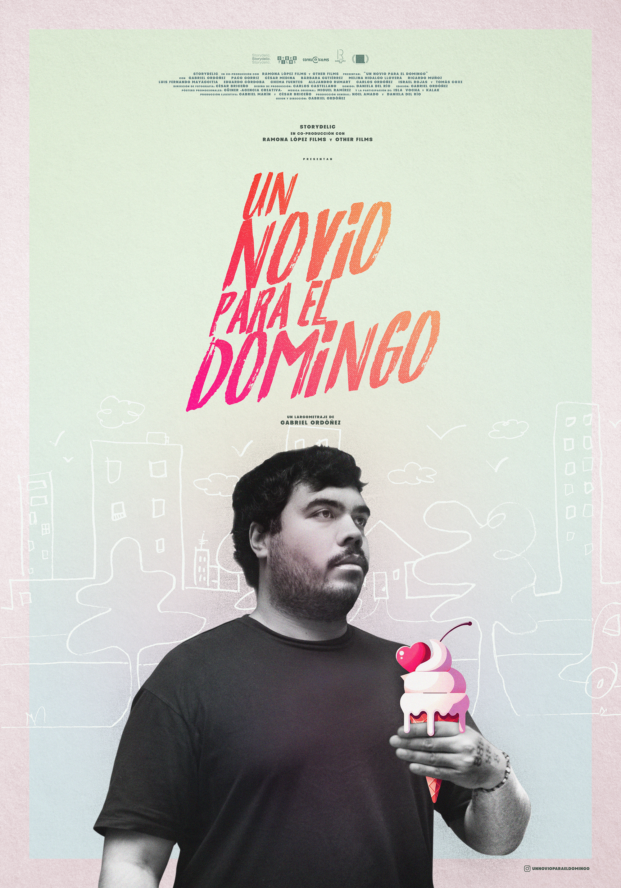 Mega Sized Movie Poster Image for Un Novio Para el Domingo (#1 of 3)