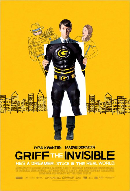 Griff the Invisible Movie Poster