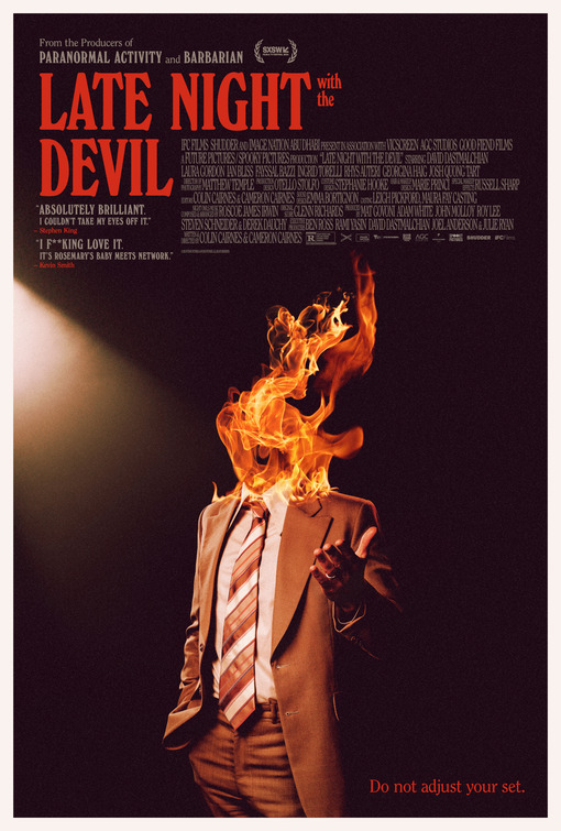 Late Night with the Devil Movie Poster