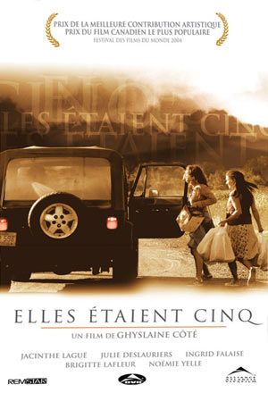 Elles Etaient Cinq Movie Poster