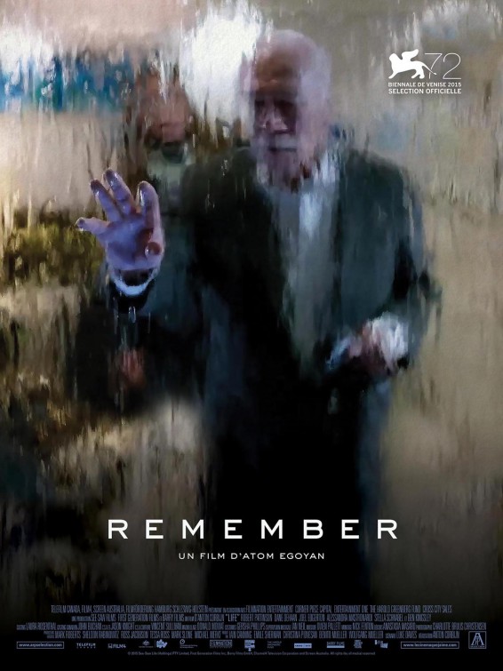 Remember Movie Poster