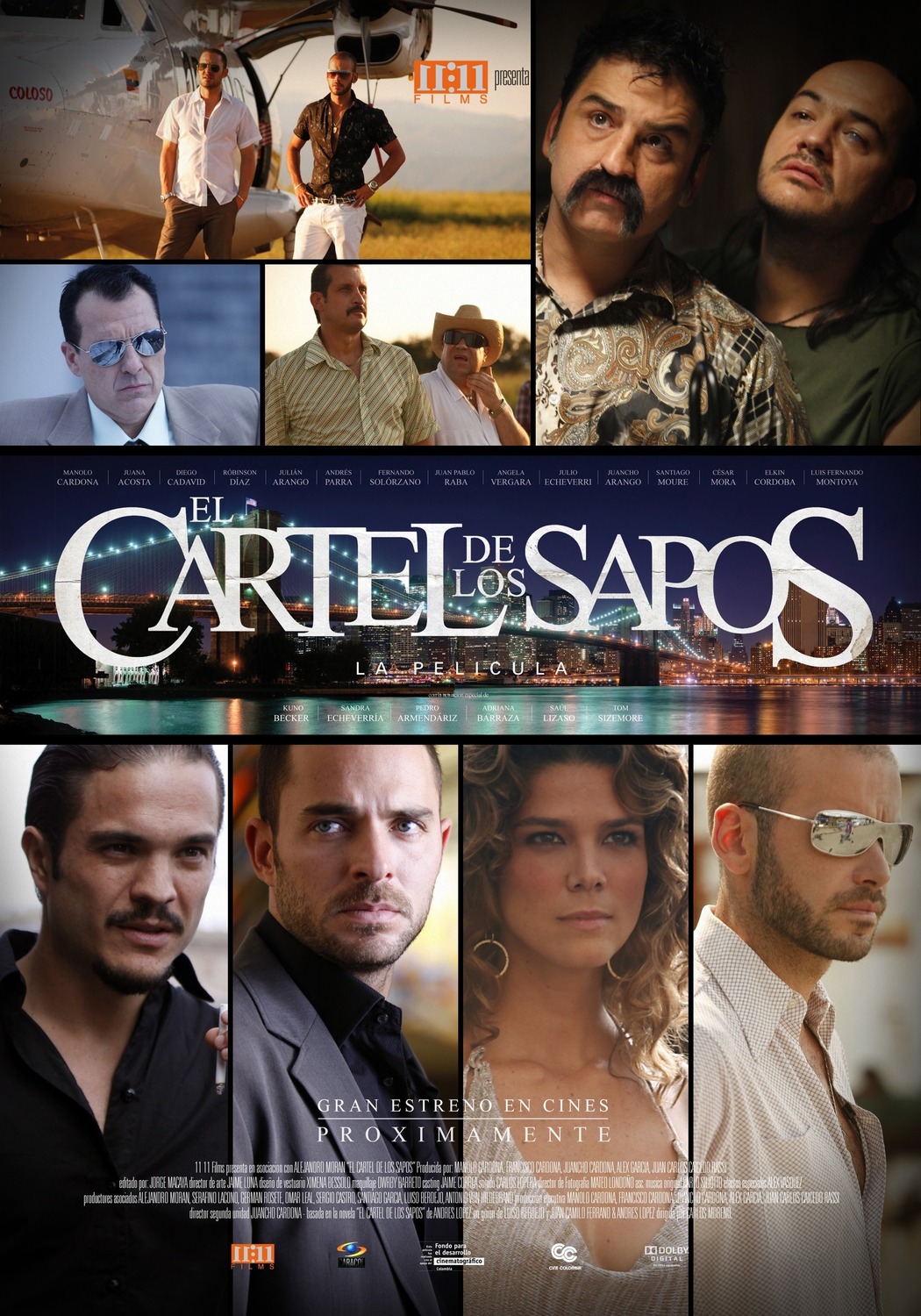 Extra Large Movie Poster Image for El cartel de los sapos 