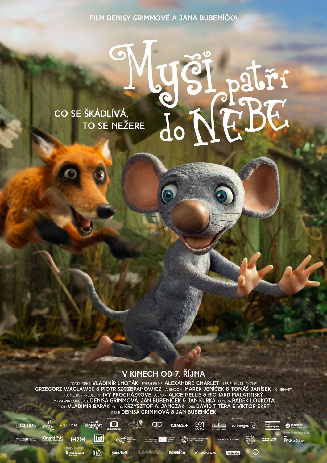 Extra Large Movie Poster Image for I mysi patrí do nebe (#1 of 4)