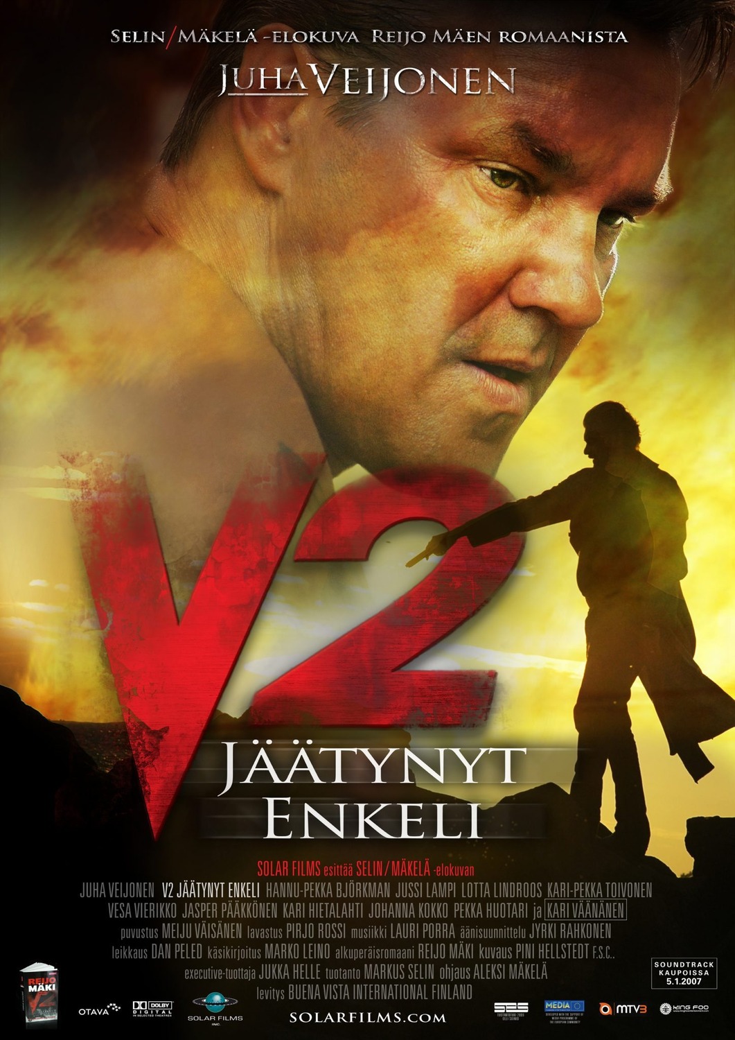 Extra Large Movie Poster Image for V2 - jäätynyt enkeli 