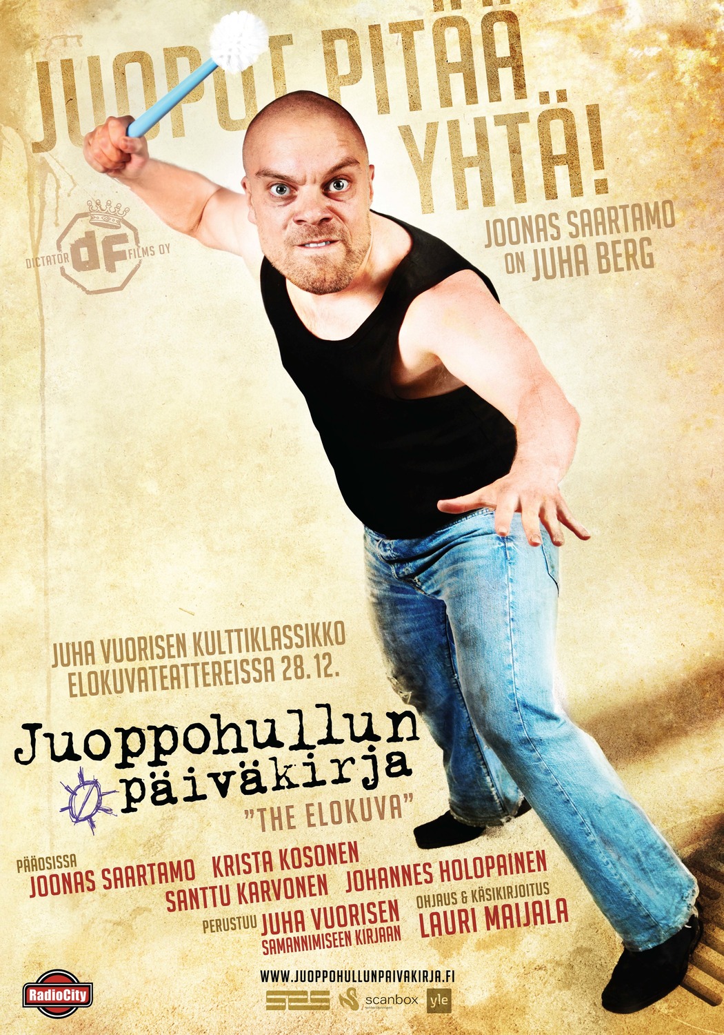 Extra Large Movie Poster Image for Juoppohullun päiväkirja (#2 of 2)