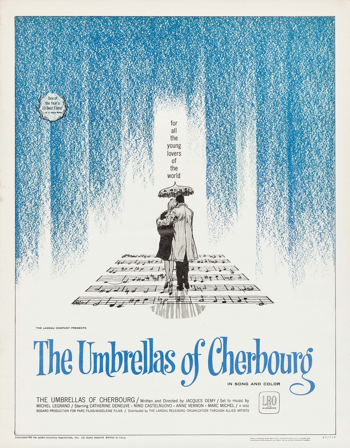 Extra Large Movie Poster Image for Les parapluies de Cherbourg (#1 of 4)