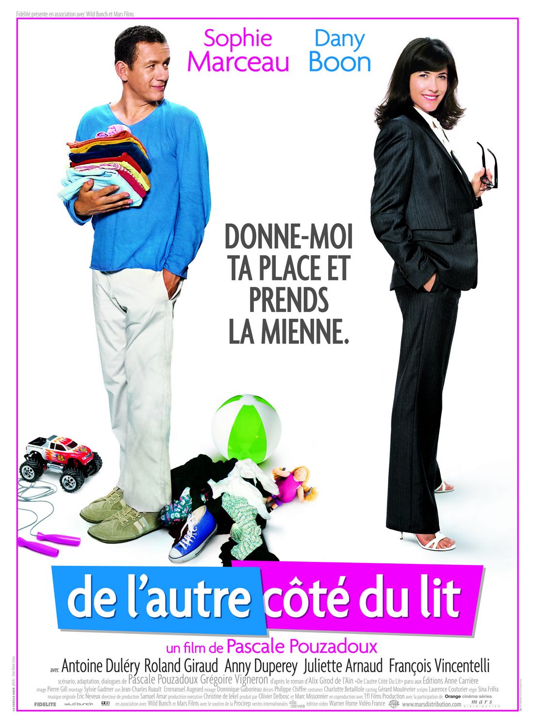 Extra Large Movie Poster Image for De l'autre côté du lit 