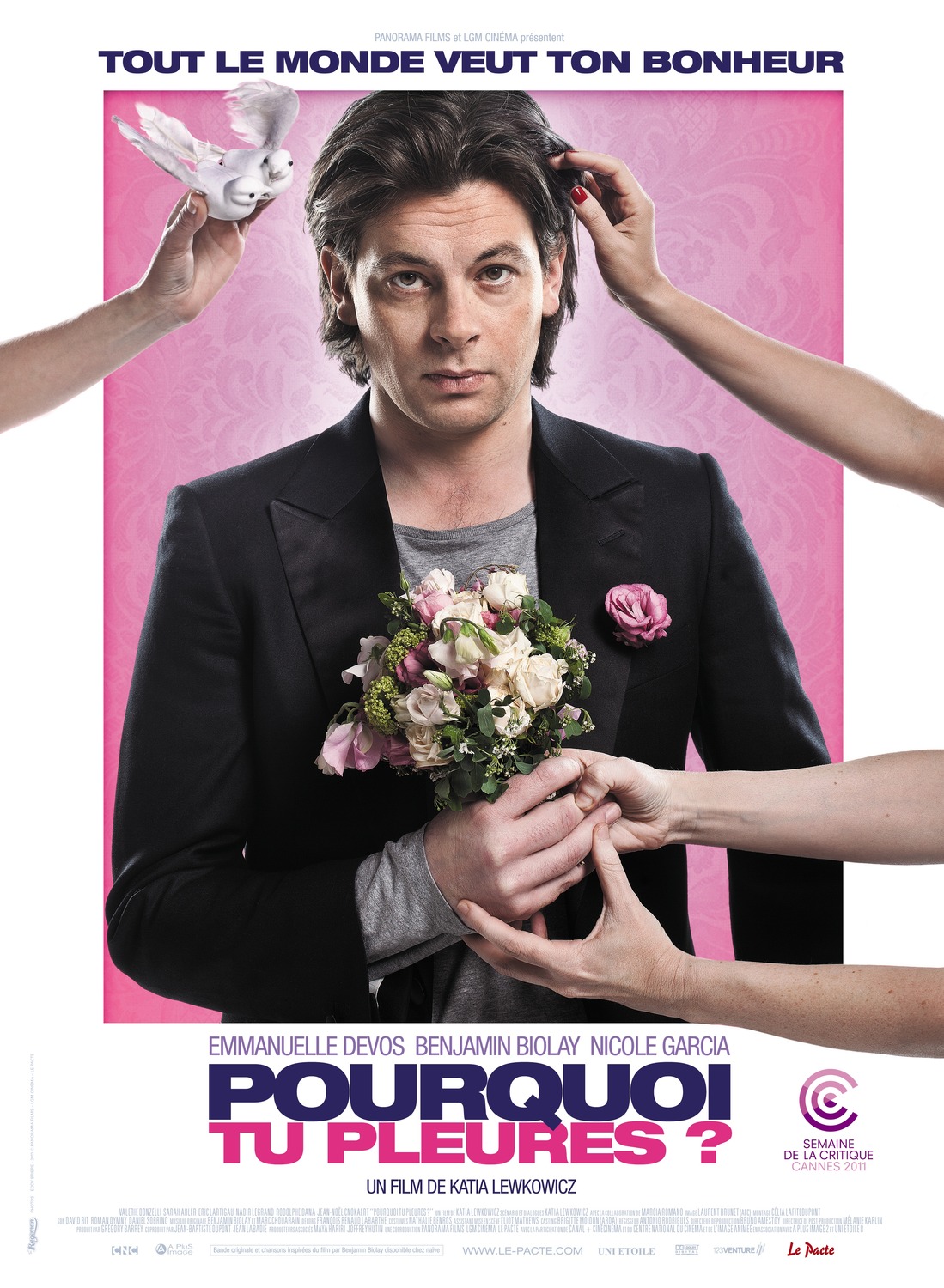 Extra Large Movie Poster Image for Pourquoi tu pleures? 