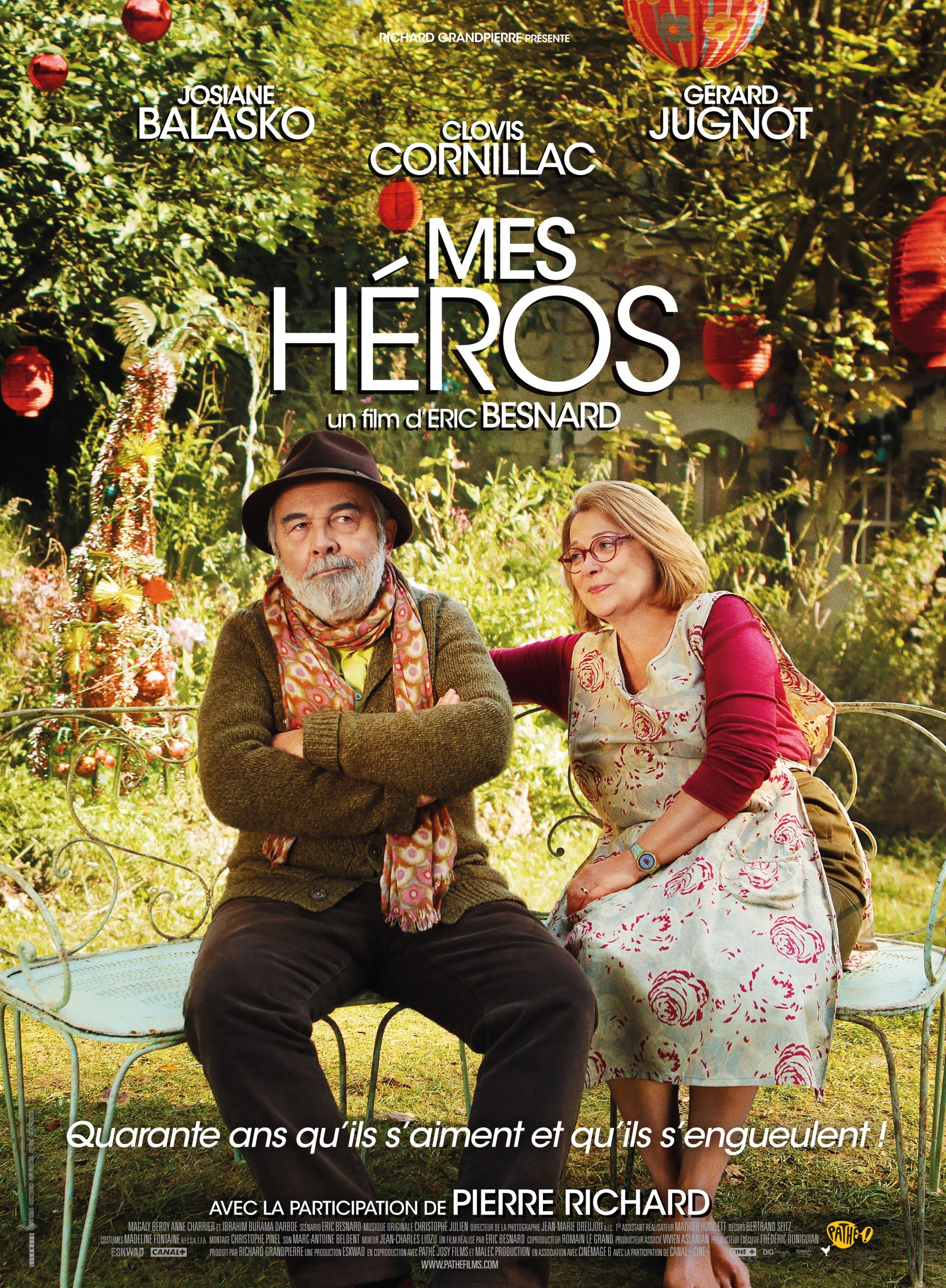 Mega Sized Movie Poster Image for Mes héros 