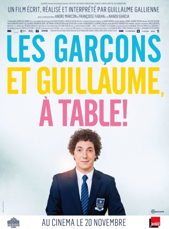 Les garçons et Guillaume, à table! Movie Poster