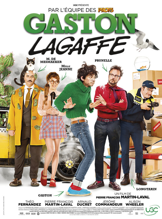 Gaston Lagaffe Movie Poster