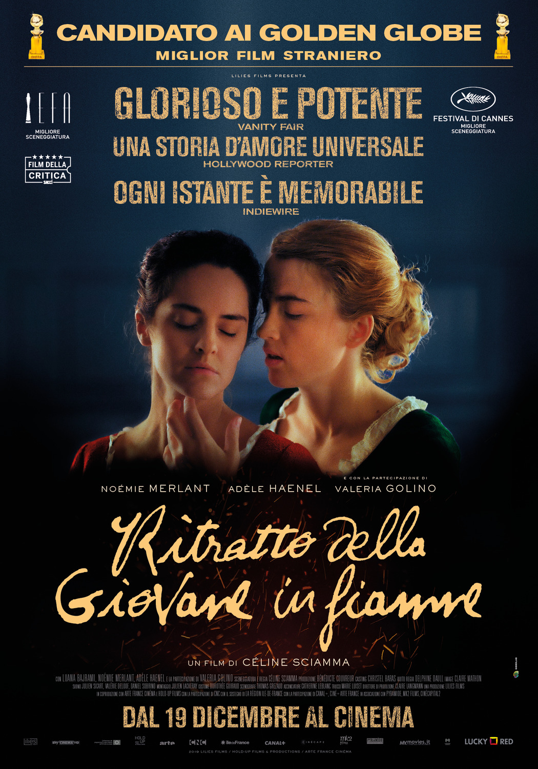 Extra Large Movie Poster Image for Portrait de la jeune fille en feu (#4 of 7)