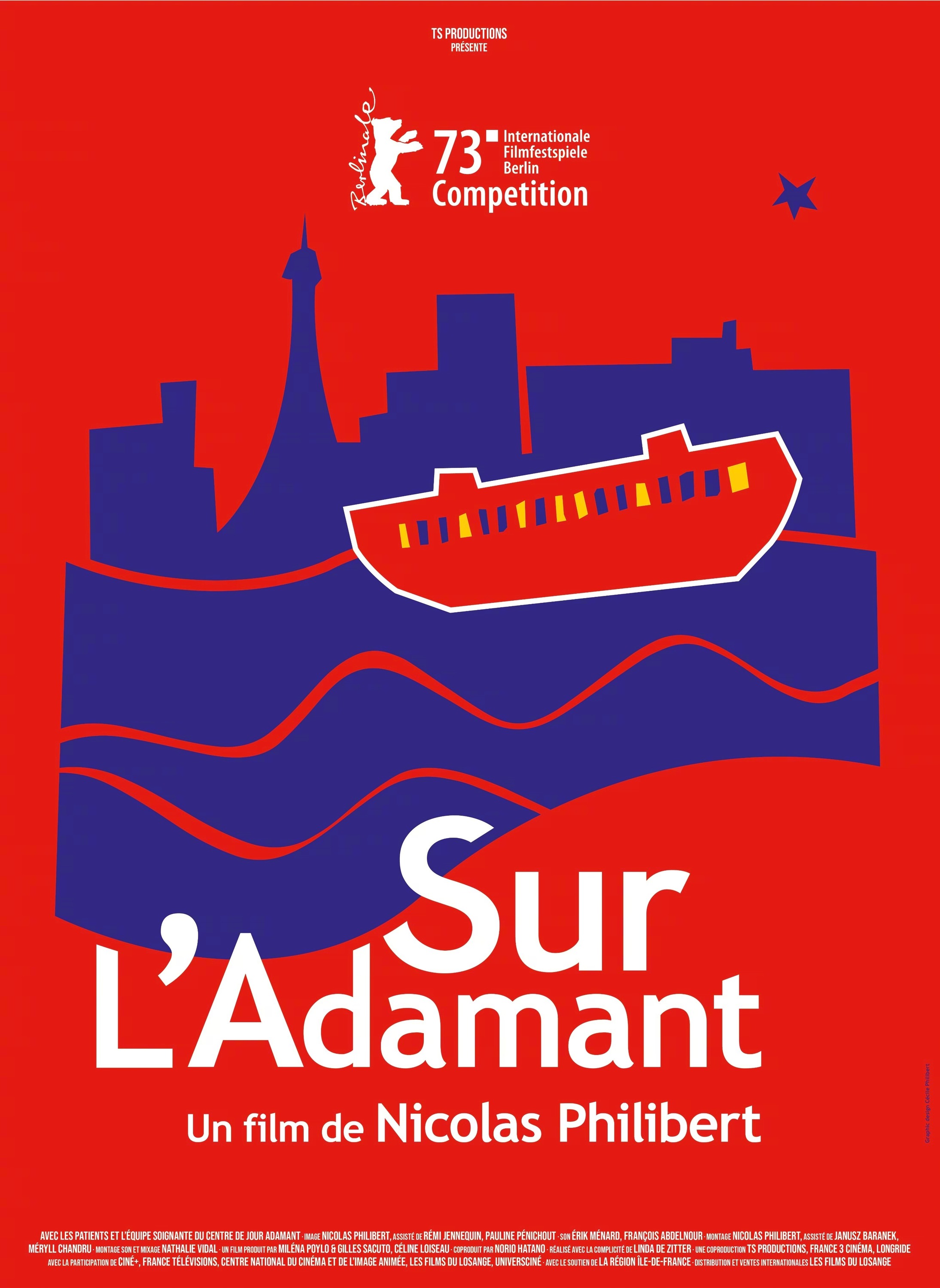 Mega Sized Movie Poster Image for Sur l'Adamant (#1 of 3)