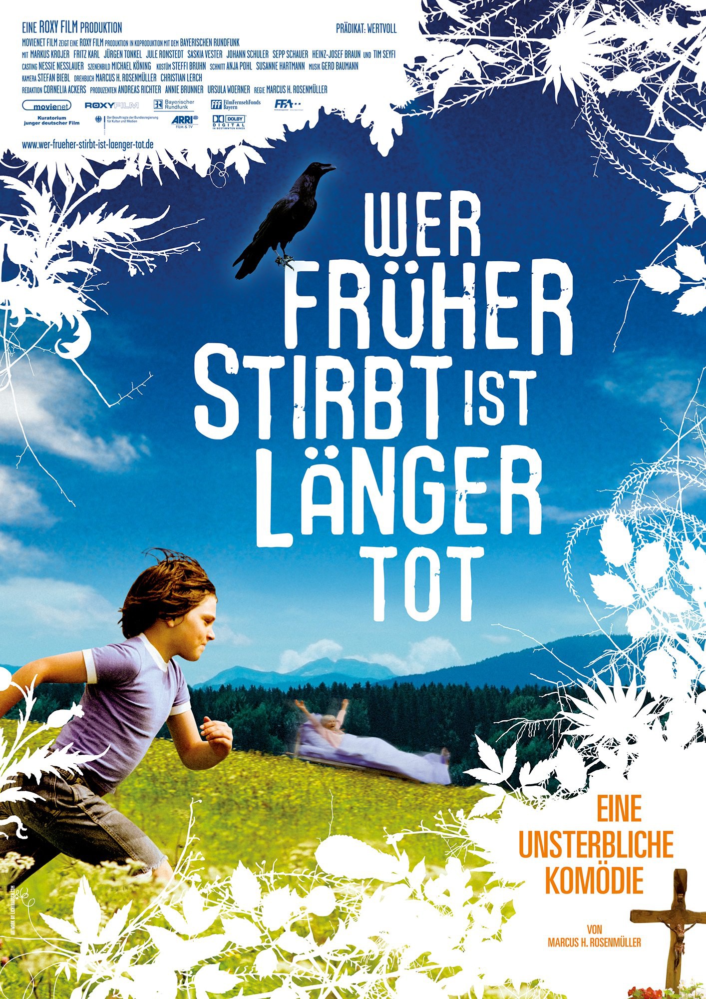 Mega Sized Movie Poster Image for Wer früher stirbt ist länger tot 