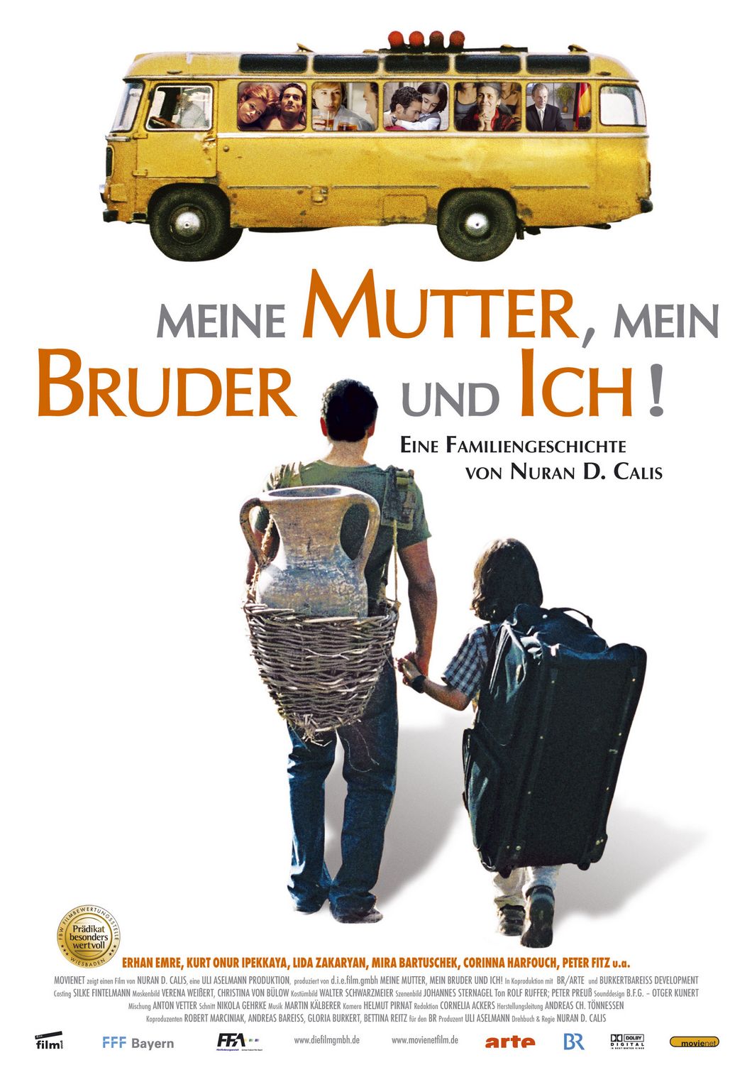 Extra Large Movie Poster Image for Meine Mutter, mein Bruder und ich! 