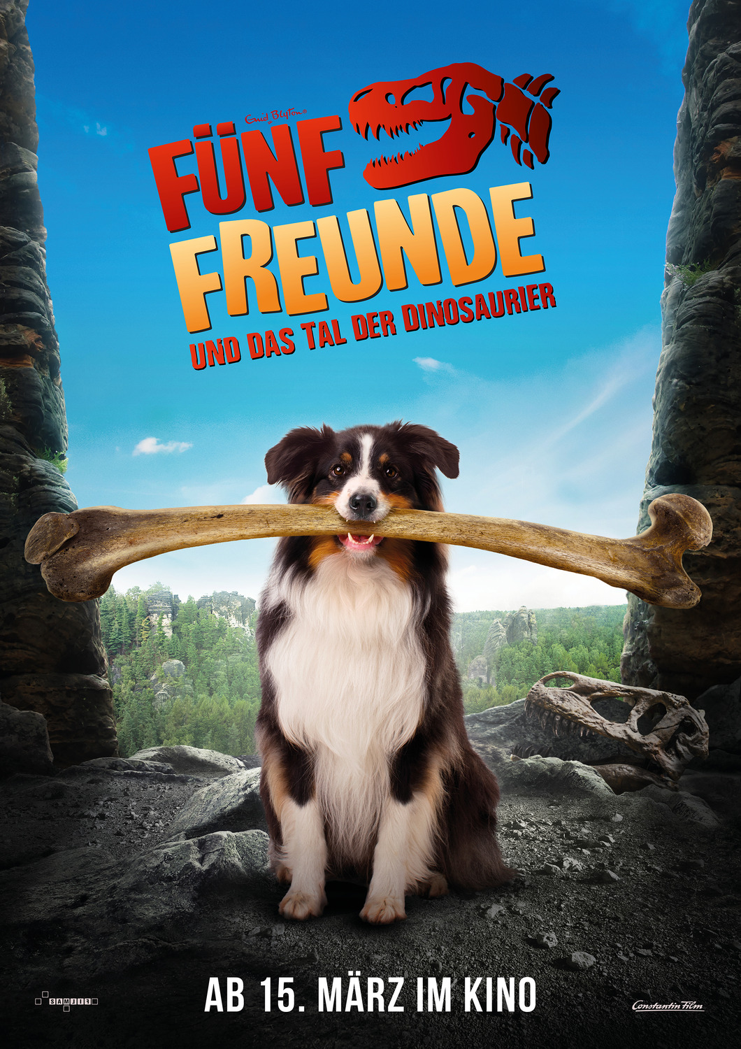 Extra Large Movie Poster Image for Fünf Freunde und das Tal der Dinosaurier (#1 of 2)