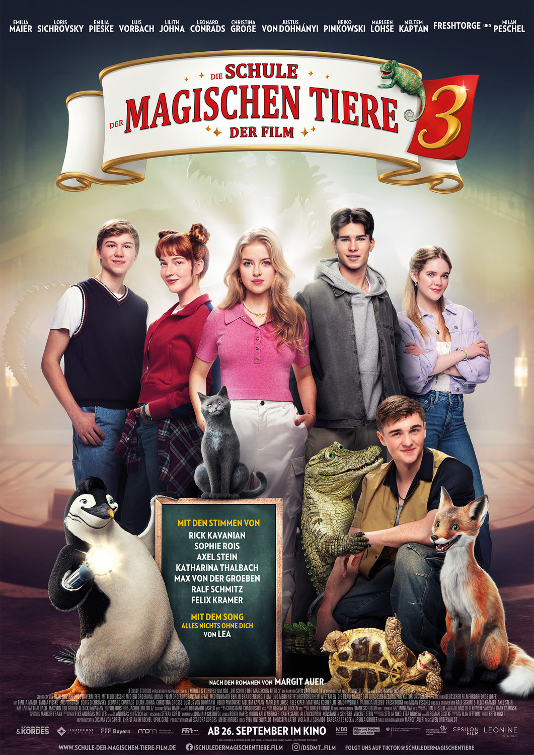 Extra Large Movie Poster Image for Die Schule der magischen Tiere 3 