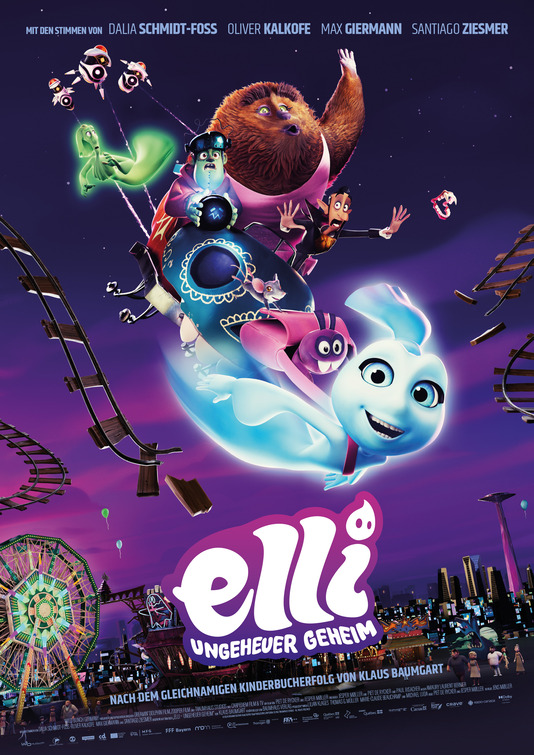 Elli and the Ghostly Ghost Train Movie Poster