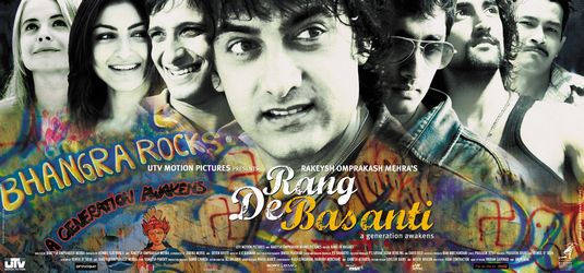 Rang De Basanti Movie Poster