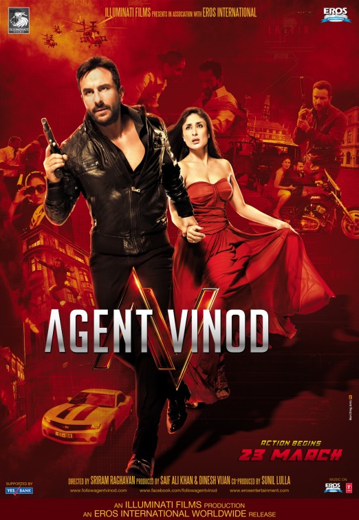 Agent Vinod Movie Poster