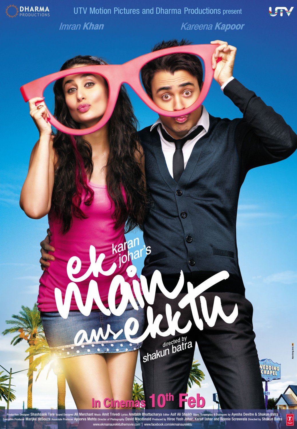 Extra Large Movie Poster Image for Ek Main Aur Ekk Tu (#1 of 3)