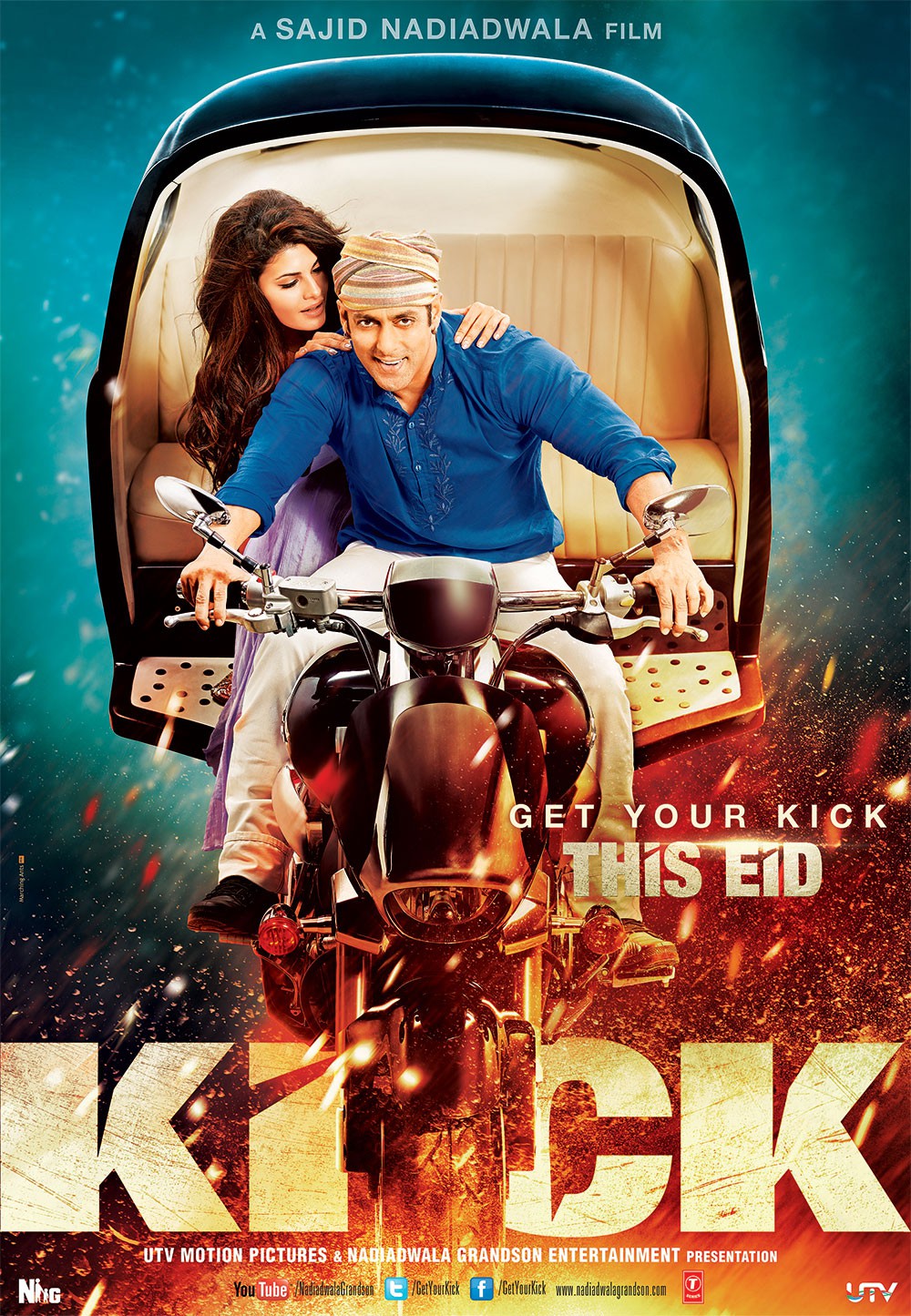 Extra Large Movie Poster Image for Kick (#4 of 12)