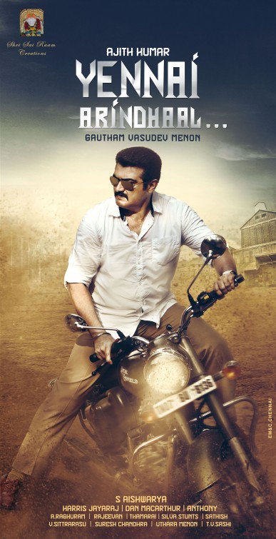 Yennai Arindhaal... Movie Poster