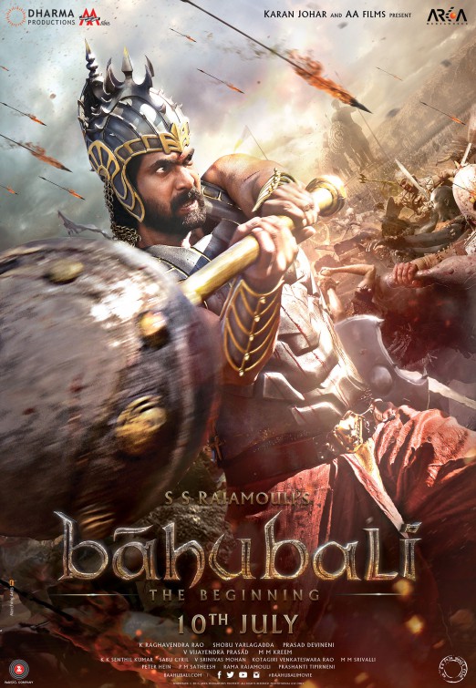 Bahubali: The Beginning Movie Poster