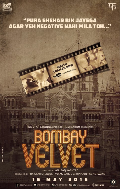 Bombay Velvet Movie Poster