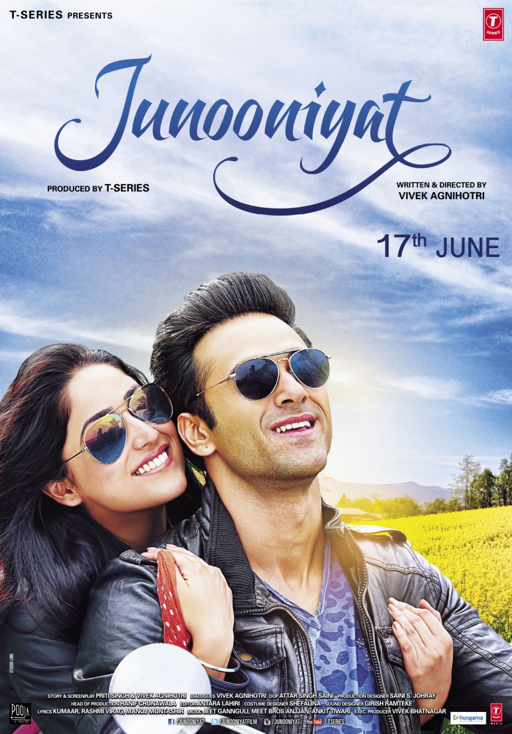 Extra Large Movie Poster Image for Junooniyat (#3 of 3)