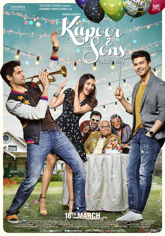 Kapoor and Sons Movie Poster