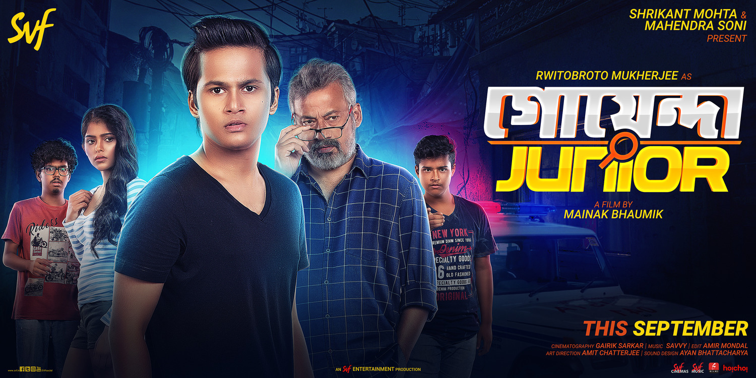 Extra Large Movie Poster Image for Goyenda Junior (#1 of 2)