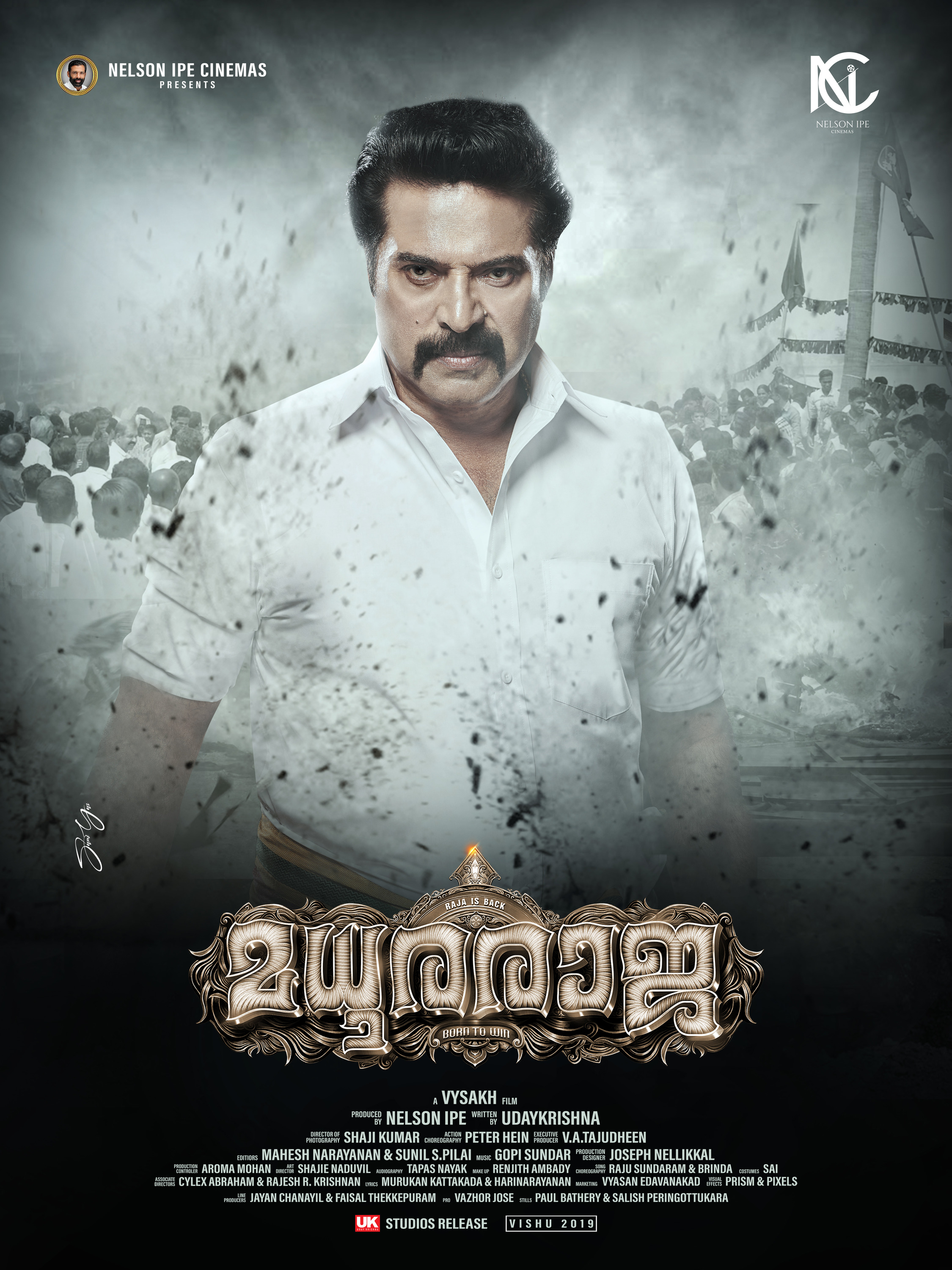 Mega Sized Movie Poster Image for Madhura Raja (#2 of 3)