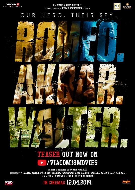 Romeo Akbar Walter Movie Poster