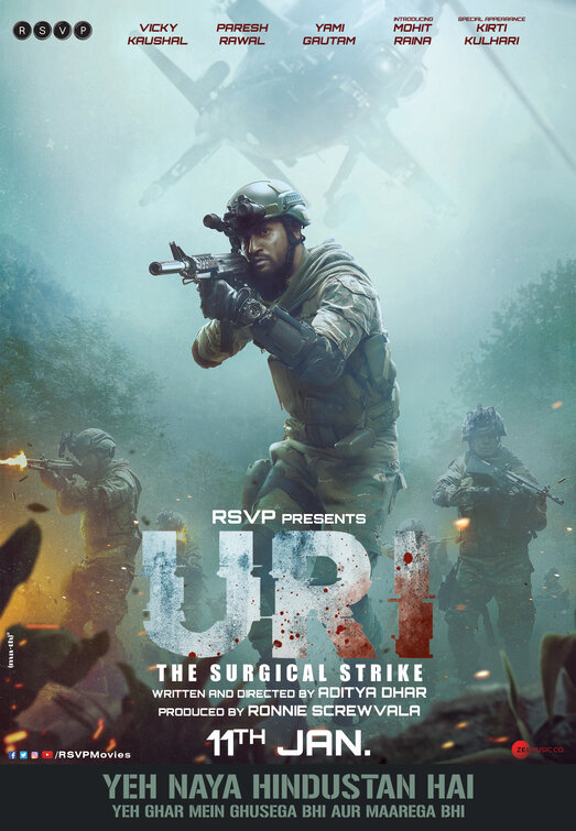 Uri: The Surgical Strike Movie Poster