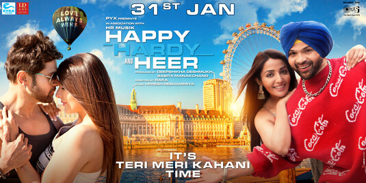 Happy Hardy and Heer Movie Poster