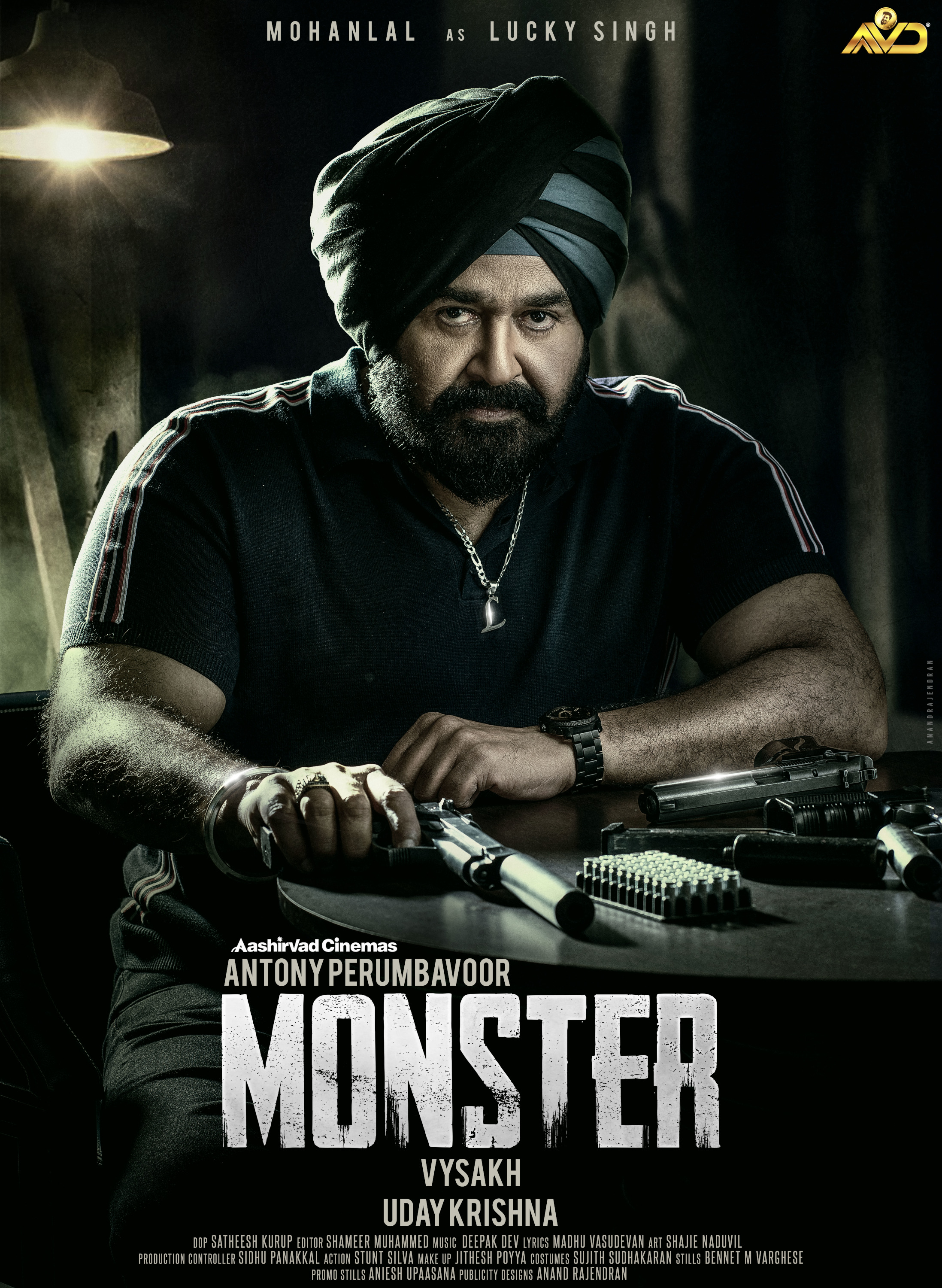 Mega Sized Movie Poster Image for Monster 