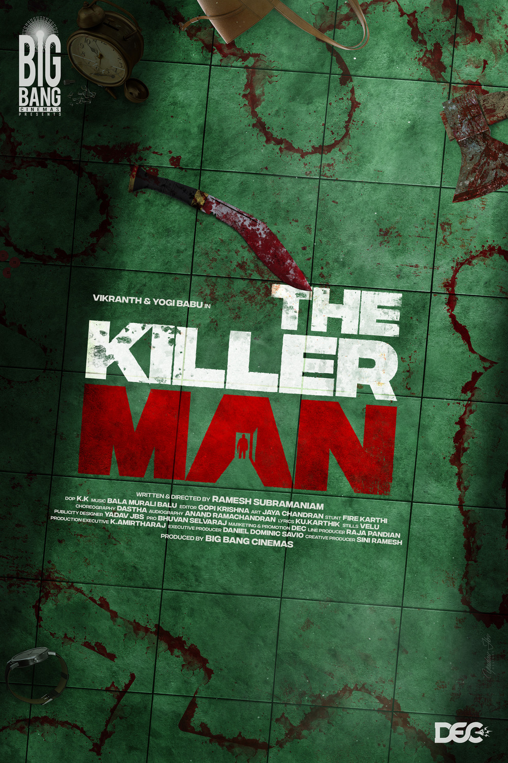 Extra Large Movie Poster Image for The Killer Man (#1 of 3)