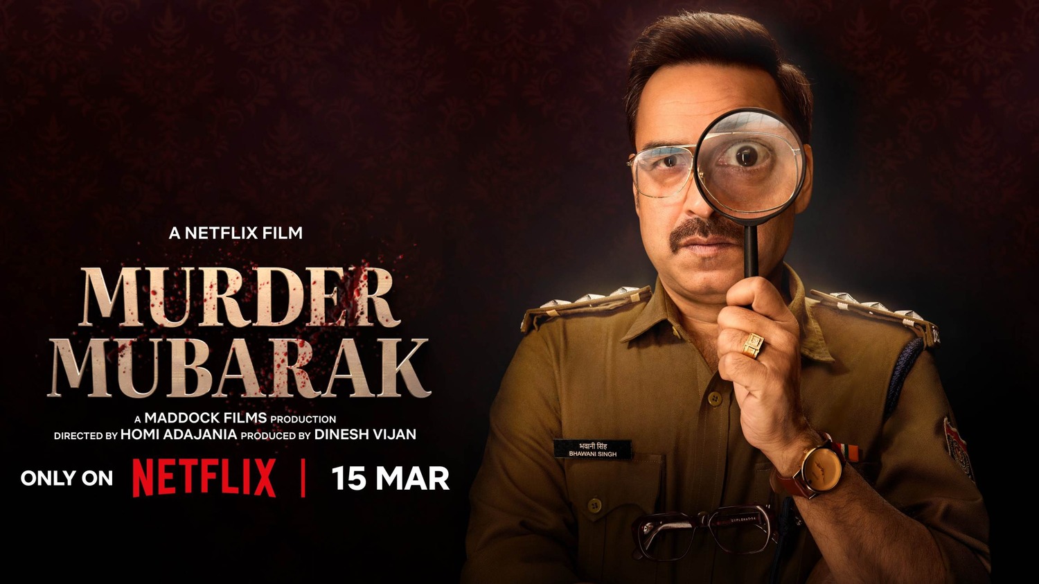 Extra Large Movie Poster Image for Murder Mubarak (#4 of 10)