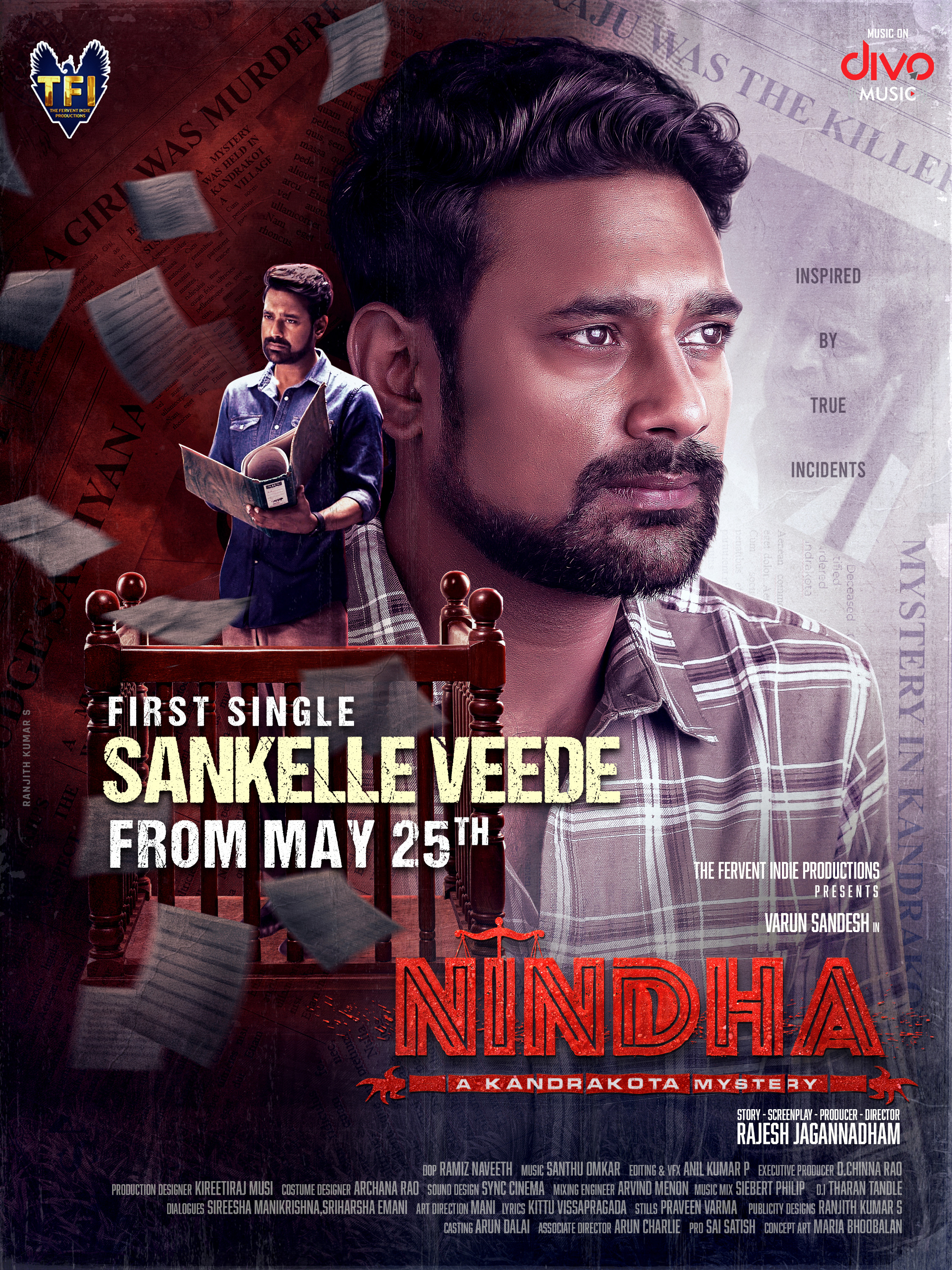 Mega Sized Movie Poster Image for Nindha (#2 of 13)