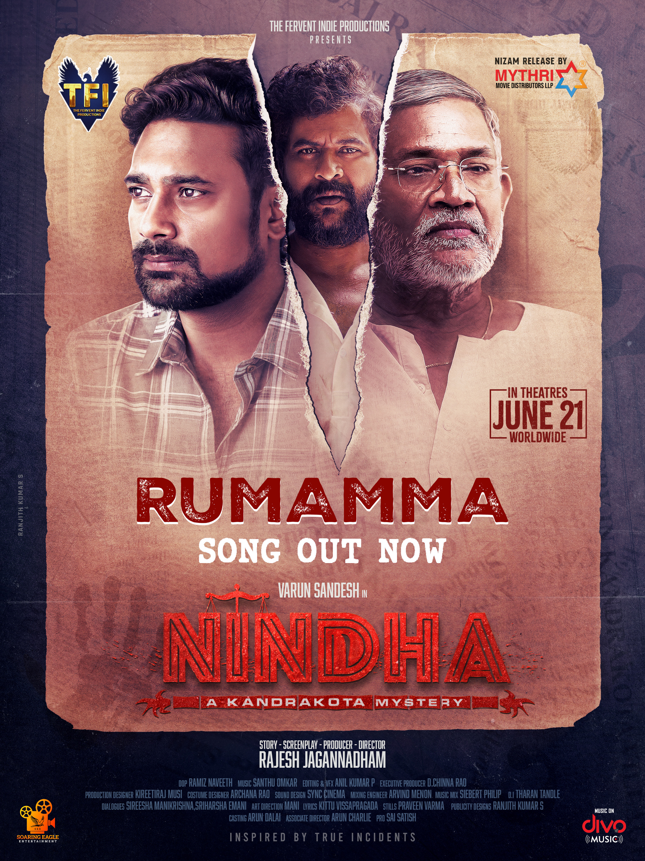 Mega Sized Movie Poster Image for Nindha (#7 of 13)