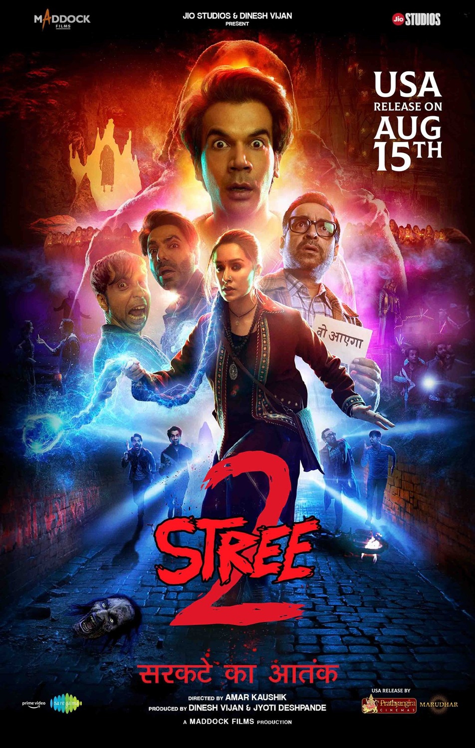 Extra Large Movie Poster Image for Stree 2: Sarkate Ka Aatank 